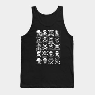 Skulls, Skulls and more Skulls Tank Top